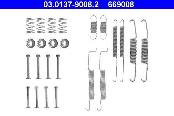 ATE Accessory Kit, brake shoes 03.0137-9008.2