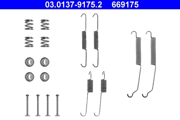 ATE Accessory Kit, brake shoes 03.0137-9175.2