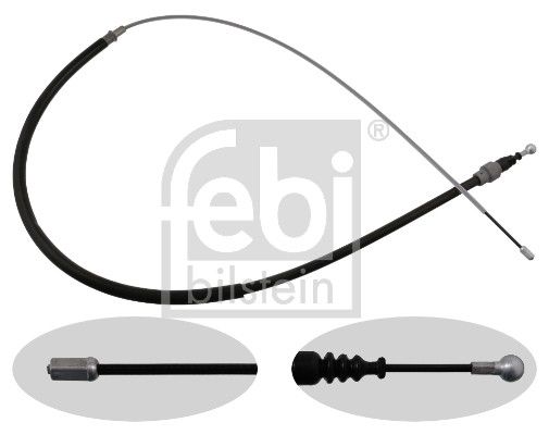 FEBI BILSTEIN Cable Pull, parking brake 24412