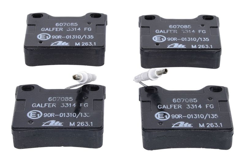 ATE Brake Pad Set, disc brake 13.0460-7085.2