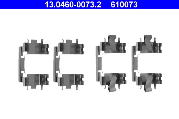 ATE Accessory Kit, disc brake pad 13.0460-0073.2