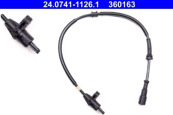 ATE Sensor, wheel speed 24.0741-1126.1
