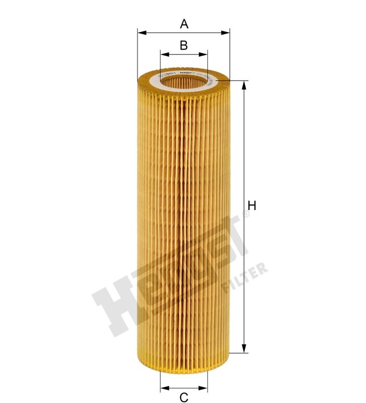 HENGST FILTER Oil Filter E123H01 D194