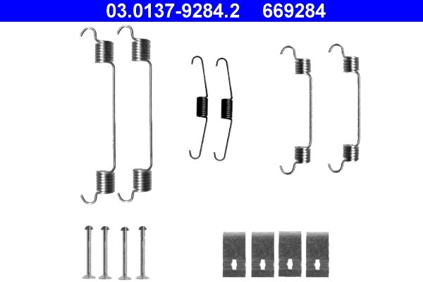 ATE Accessory Kit, brake shoes 03.0137-9284.2