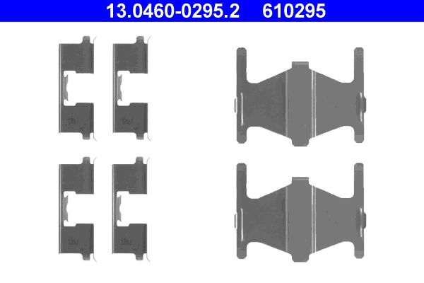 ATE Accessory Kit, disc brake pad 13.0460-0295.2