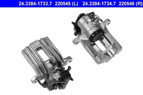 ATE Brake Caliper 24.3384-1734.7