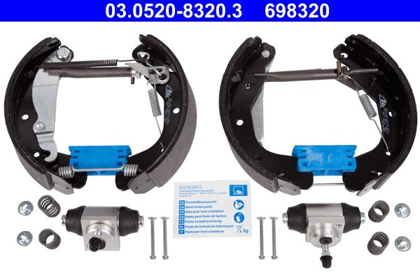 ATE Brake Shoe Set 03.0520-8320.3