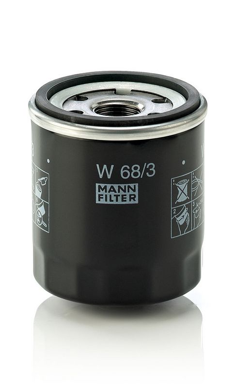 MANN-FILTER Oil Filter W 68/3