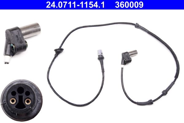 ATE Sensor, wheel speed 24.0711-1154.1
