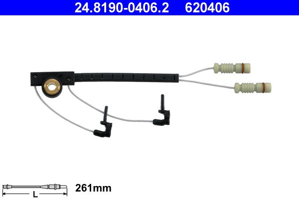 ATE Warning Contact, brake pad wear 24.8190-0406.2