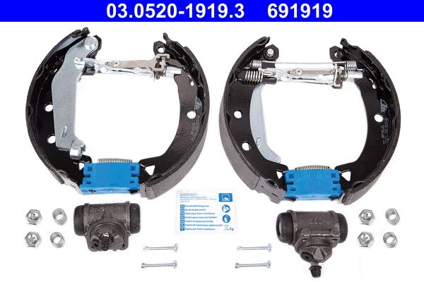 ATE Brake Shoe Set 03.0520-1919.3