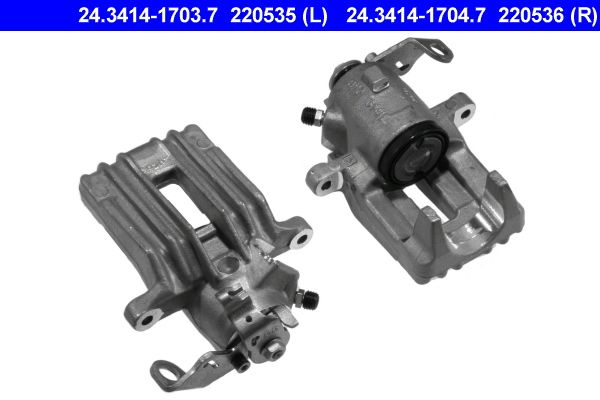 ATE Brake Caliper 24.3414-1704.7