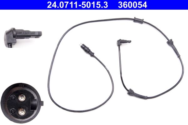 ATE Sensor, wheel speed 24.0711-5015.3