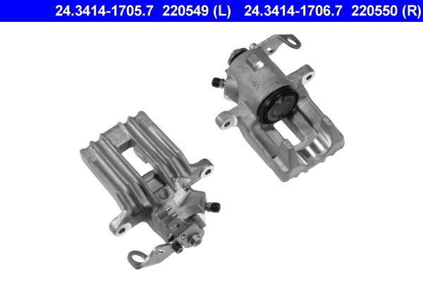 ATE Brake Caliper 24.3414-1706.7