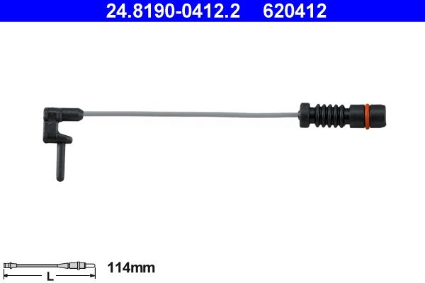 ATE Warning Contact, brake pad wear 24.8190-0412.2