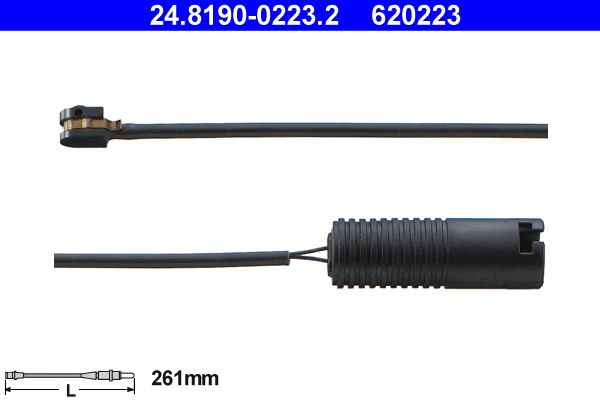 ATE Warning Contact, brake pad wear 24.8190-0223.2