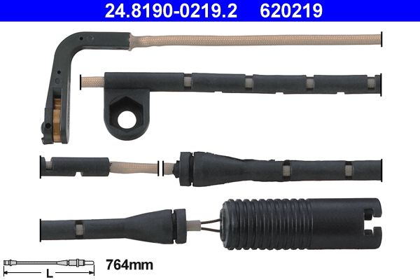 ATE Warning Contact, brake pad wear 24.8190-0219.2