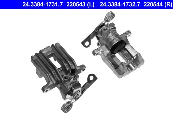 ATE Brake Caliper 24.3384-1732.7