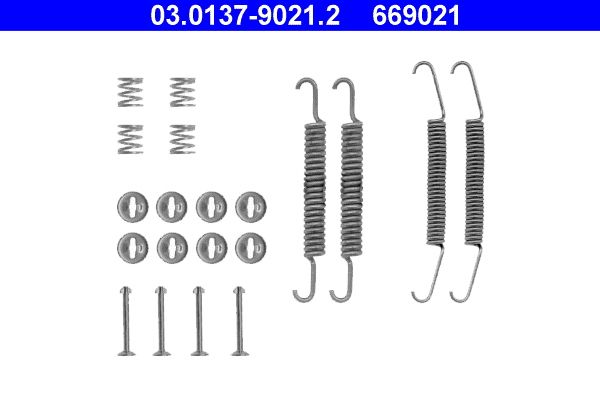 ATE Accessory Kit, brake shoes 03.0137-9021.2