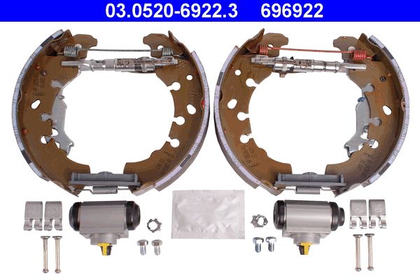 ATE Brake Shoe Set 03.0520-6922.3
