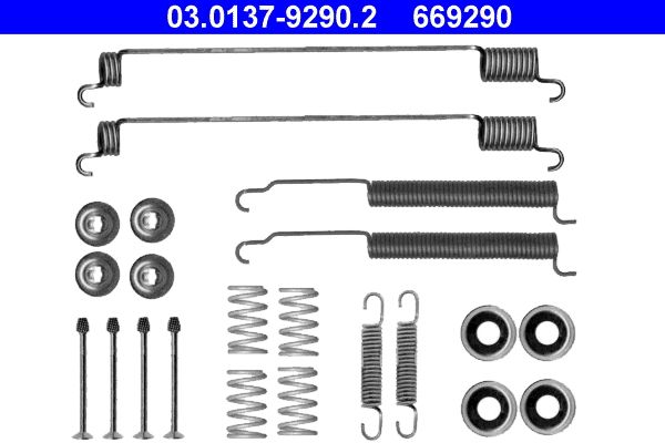 ATE Accessory Kit, brake shoes 03.0137-9290.2