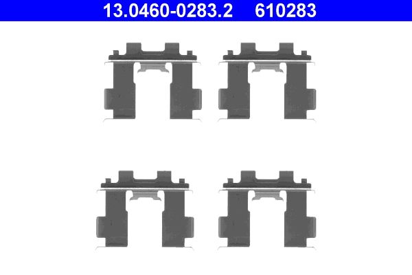 ATE Accessory Kit, disc brake pad 13.0460-0283.2