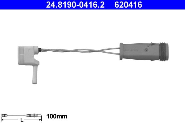 ATE Warning Contact, brake pad wear 24.8190-0416.2