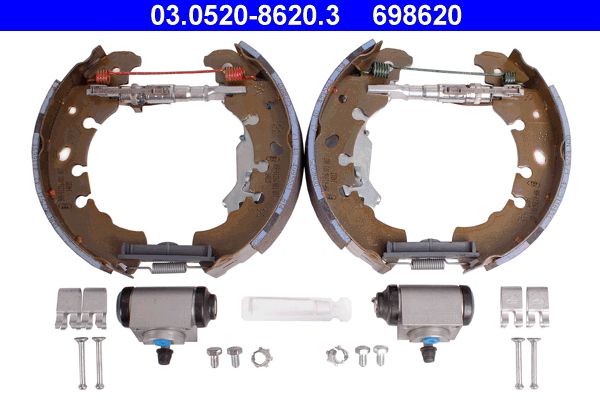 ATE Brake Shoe Set 03.0520-8620.3