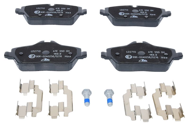 ATE Brake Pad Set, disc brake 13.0470-2710.2