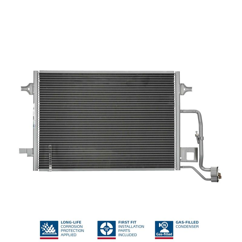 NISSENS Condenser, air conditioning 94592