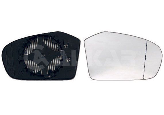 ALKAR Mirror Glass, exterior mirror 6413557