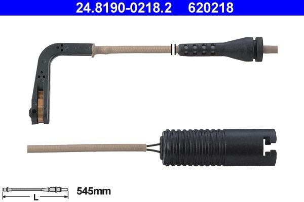 ATE Warning Contact, brake pad wear 24.8190-0218.2