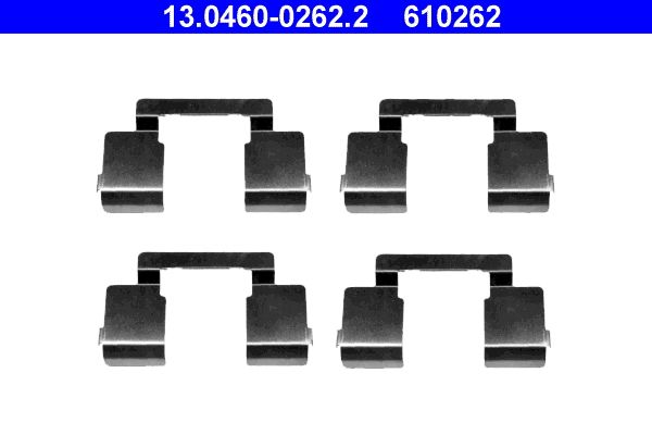 ATE Accessory Kit, disc brake pad 13.0460-0262.2